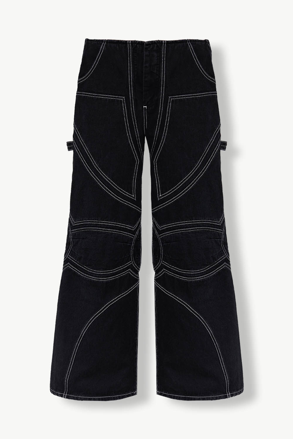 Black jeans clearance with white stitching